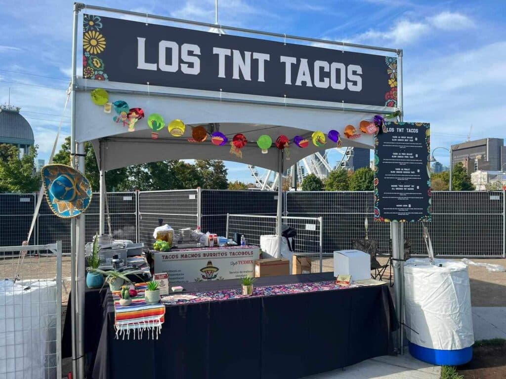 Kiosque Los TNT Tacos